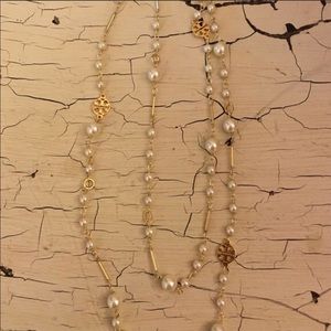 Tory Burch Evie Convertible Pearl Rosary